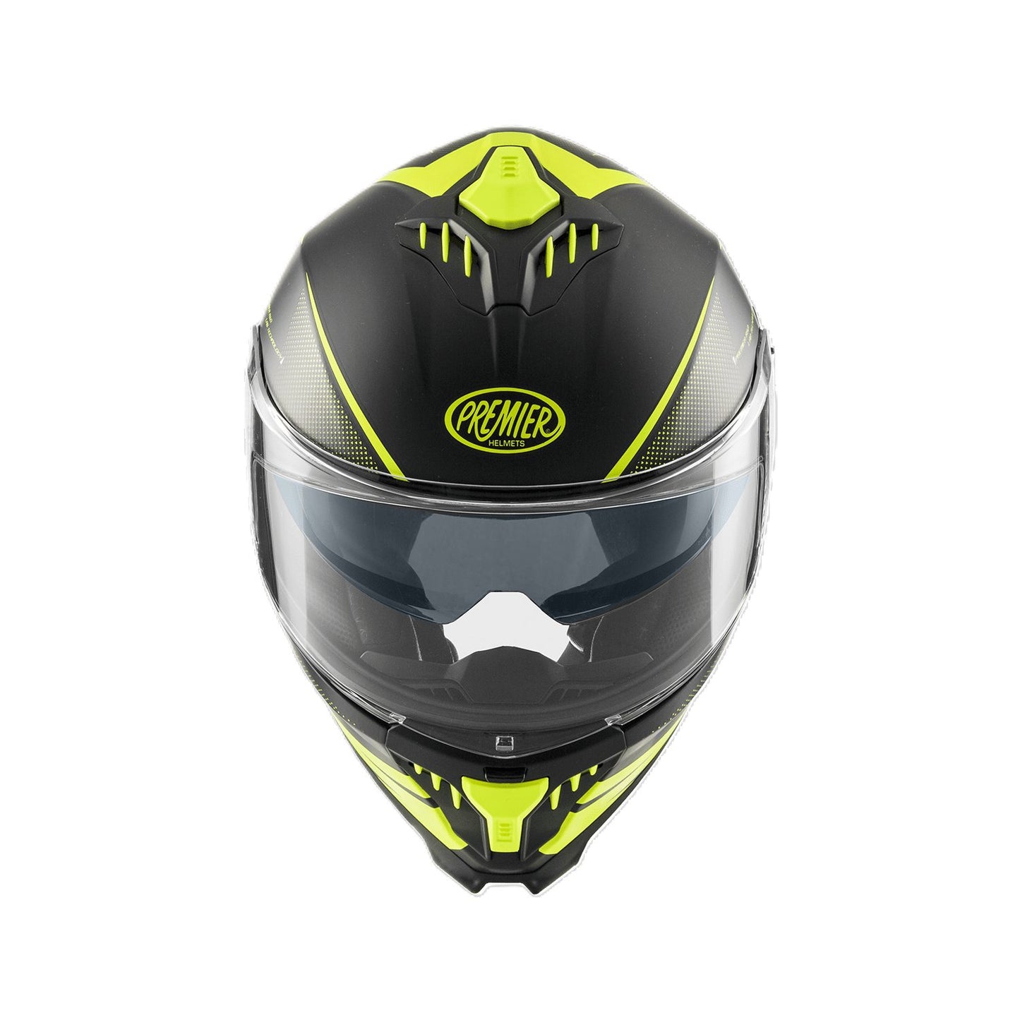 PREMIER SPORT HELMET TYPHOON FR Y9 BM BLACK AND YELLOW