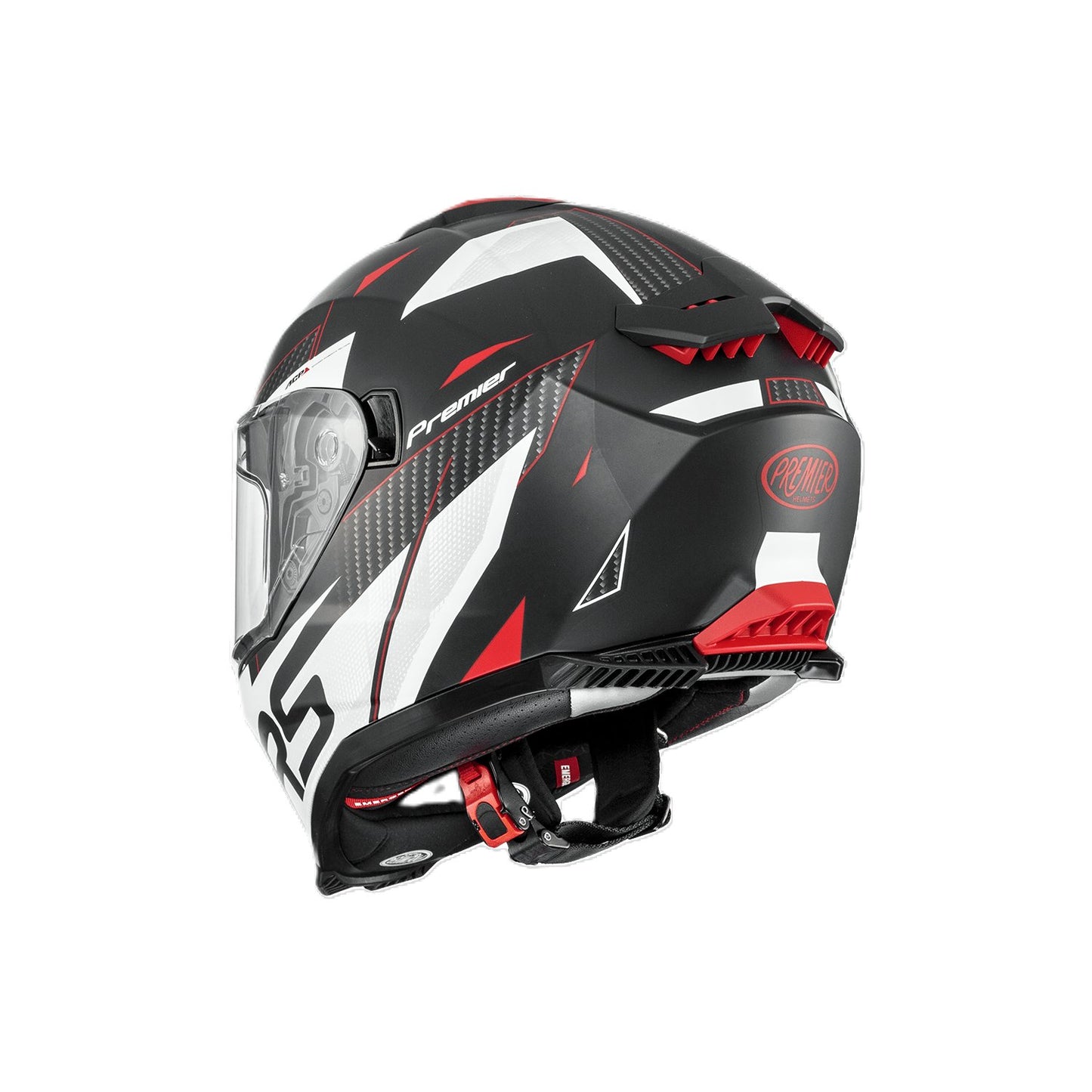 PREMIER SPORT HELMET TYPHOON FR Y9 BM RED