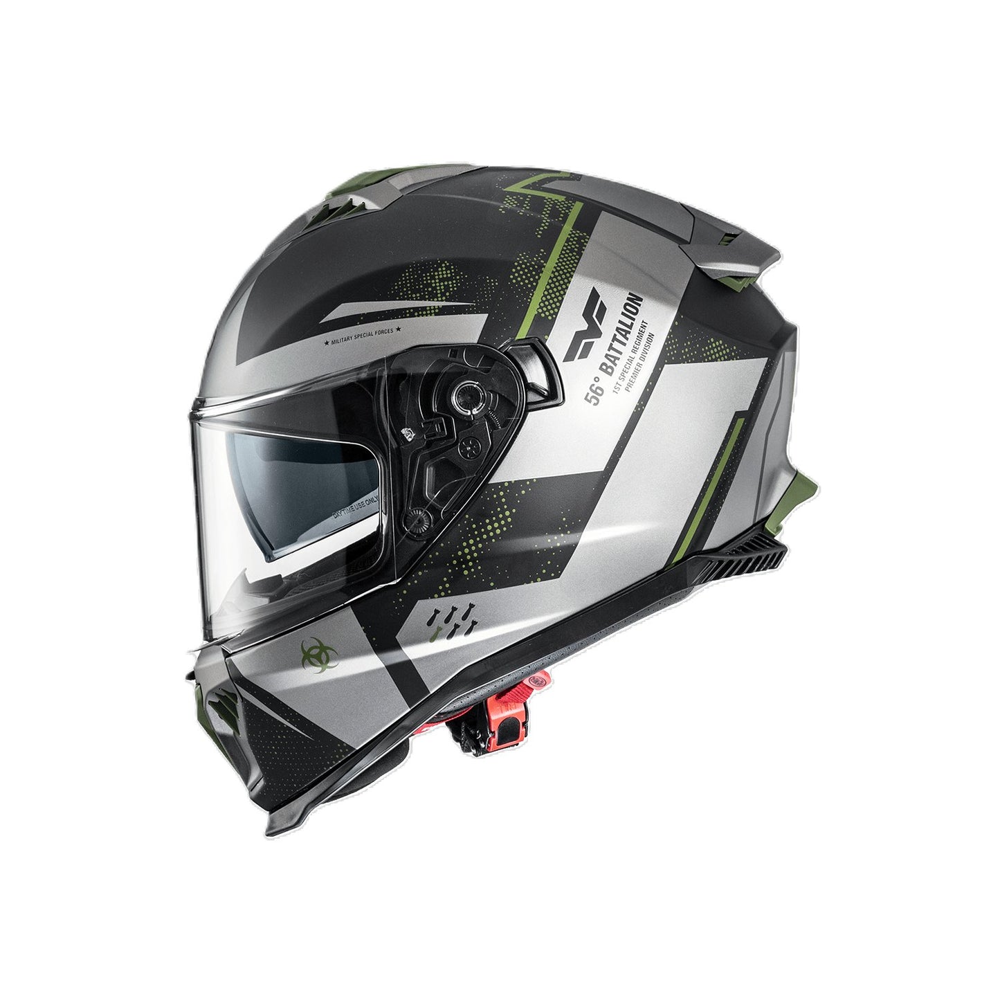 PREMIER SPORT HELMET TYPHOON FR Y9 BM GREEN