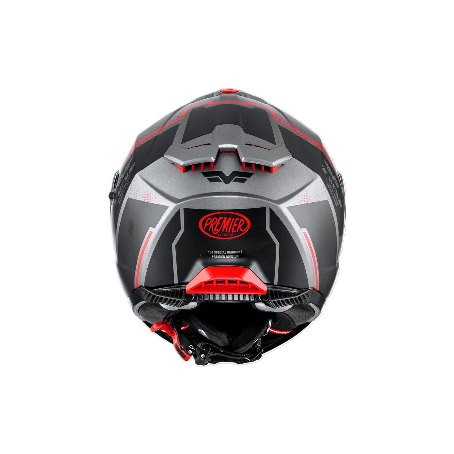PREMIER SPORT HELMET TYPHOON FR Y9 BM RED AND GREY