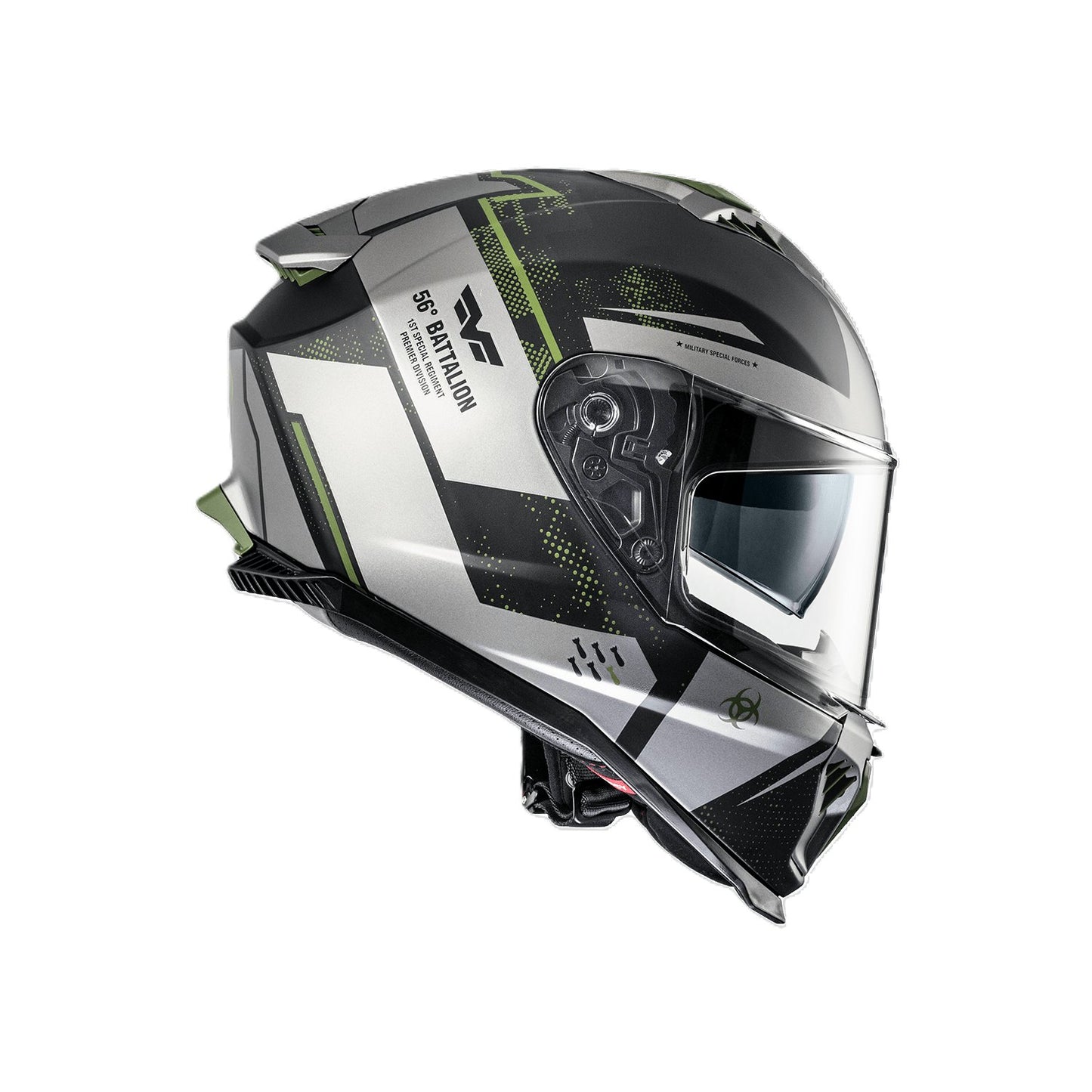 PREMIER SPORT HELMET TYPHOON FR Y9 BM GREEN