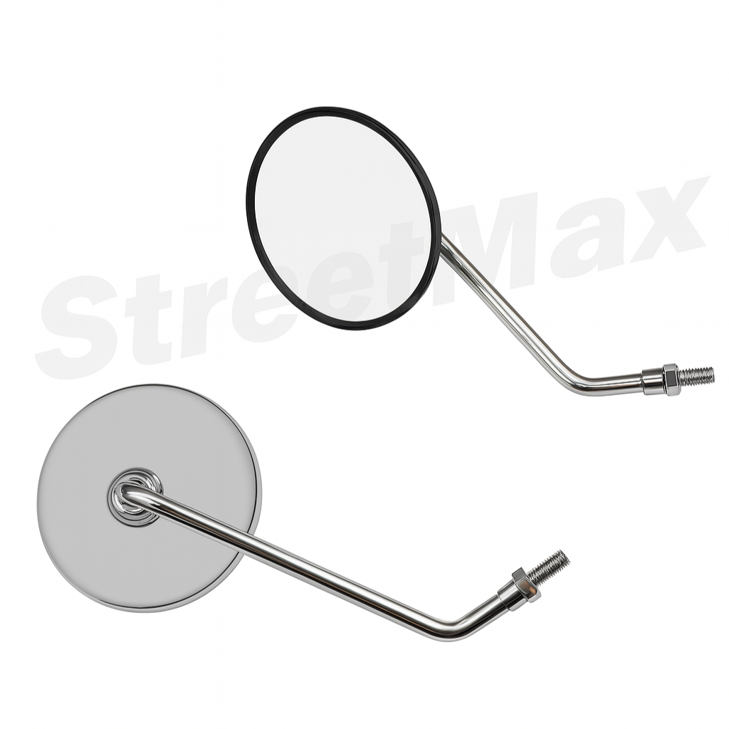 BACK MIRROR CHROME/A80 FM50 SUZUKI LANDIE CF50 HONDA CHALY