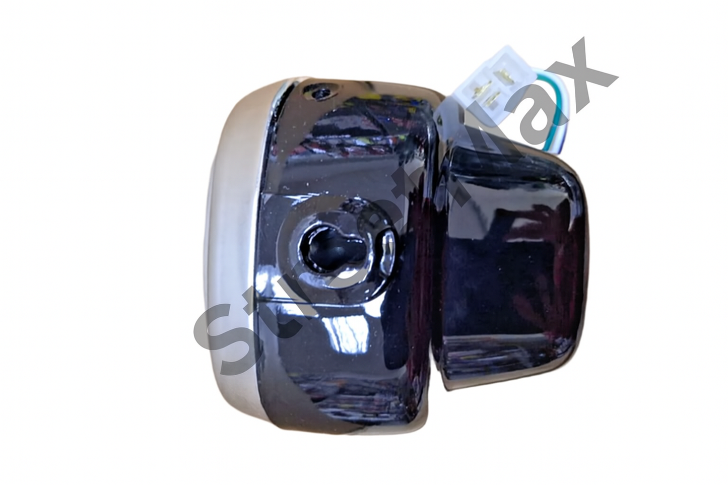 HEADLIGHT COMPLETE WITH BLACK CASE LB50 YAMAHA CHAPPY