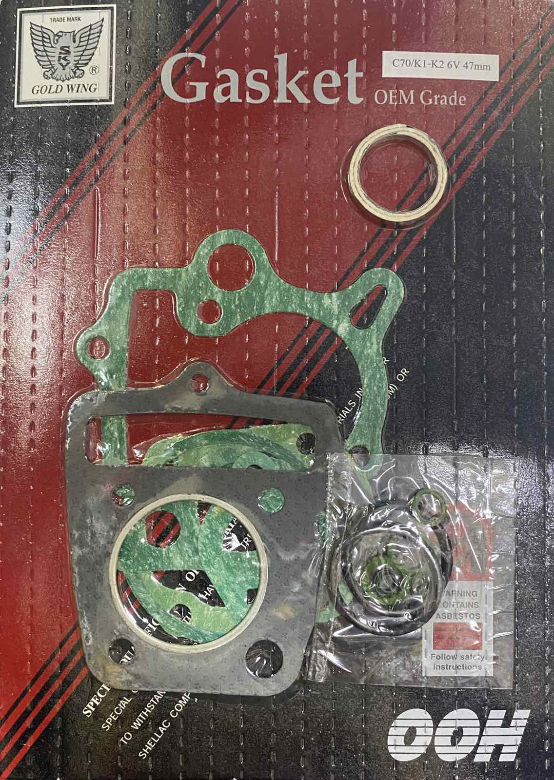GASKET CYLINDER 47MM CF50 HONDA CHALY