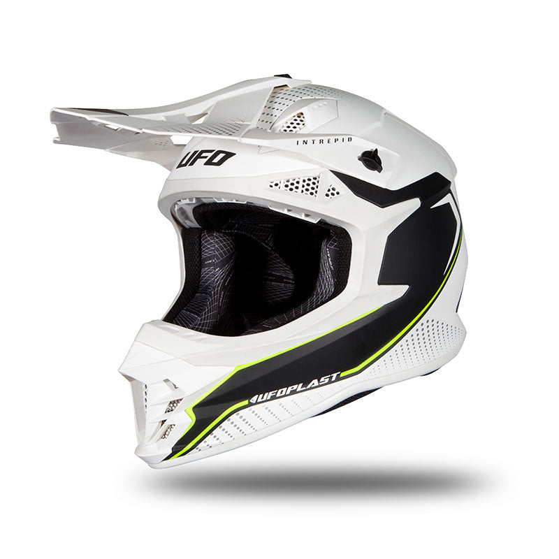 UFO MOTOCROSS INTREPID HELMET WHITE