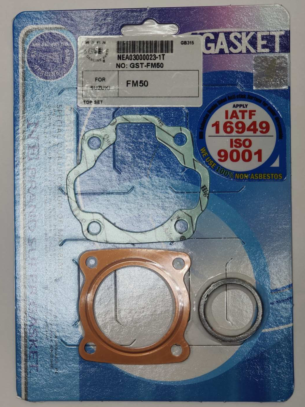 GASKET TOP END FM50 SUZUKI LANDIE