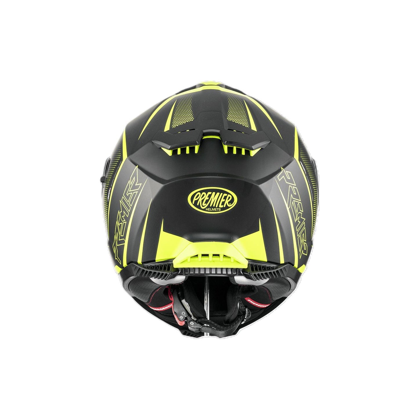 PREMIER SPORT HELMET TYPHOON FR Y9 BM BLACK AND YELLOW
