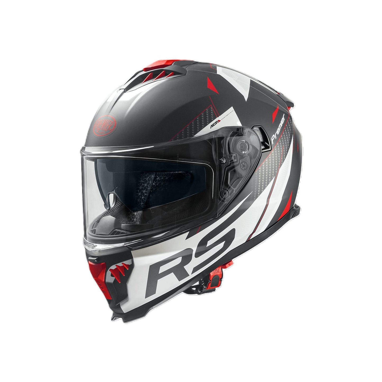 PREMIER SPORT HELMET TYPHOON FR Y9 BM RED