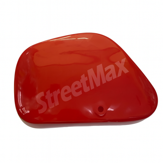 SIDE COVER RED RIGHT HANDSIDE C50 HONDA CHALY SUPER CUB PAPI PARTS