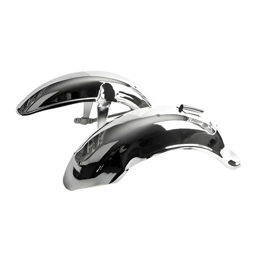 FENDER FRONT AND REAR CHROME HONDA CF50 CHALY