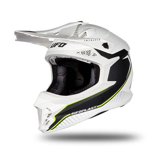 UFO MOTOCROSS INTREPID HELMET WHITE
